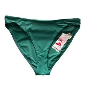 NWT CALIA by Carrie Underwood low rise bikini bottoms in Jungle Green